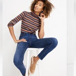 Madewell 10" High Rise Skinny Jeans Size 24 NEW